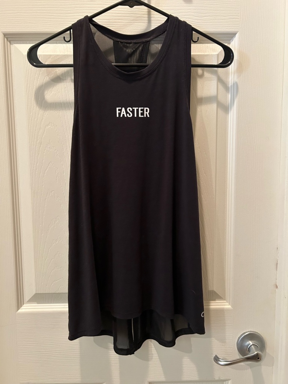 Nike Black "FASTER" Women's Athletic Tank